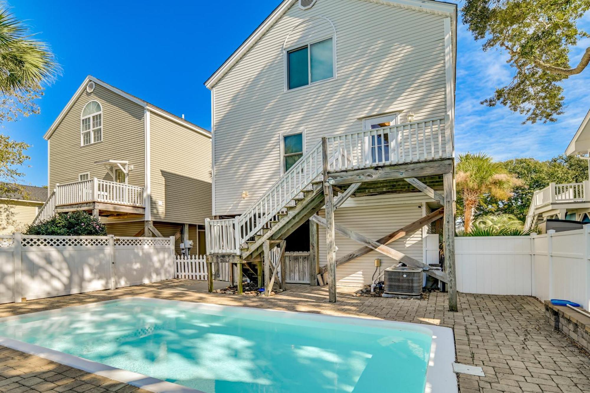 Surfside Beach Oasis With Private Pool And Gas Grill! Myrtle Beach Esterno foto